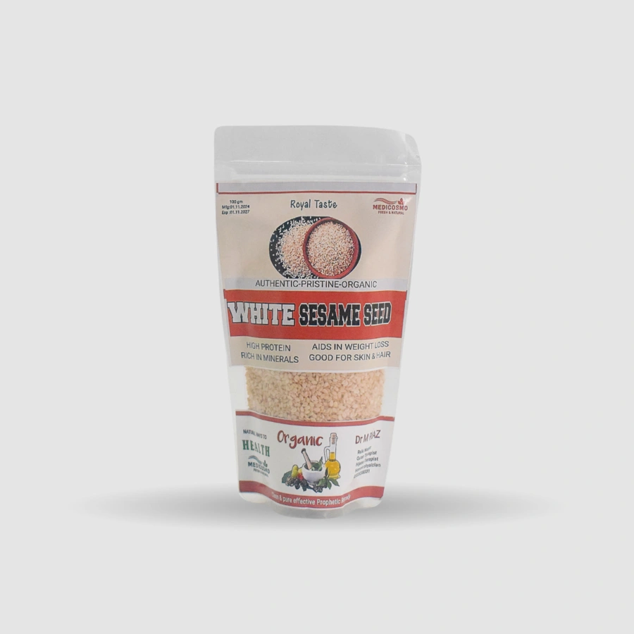 Retouched White Sesame Seed